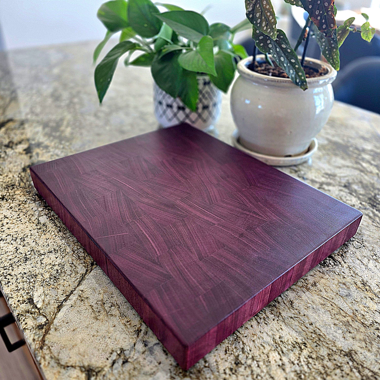 Purple Heart End Grain