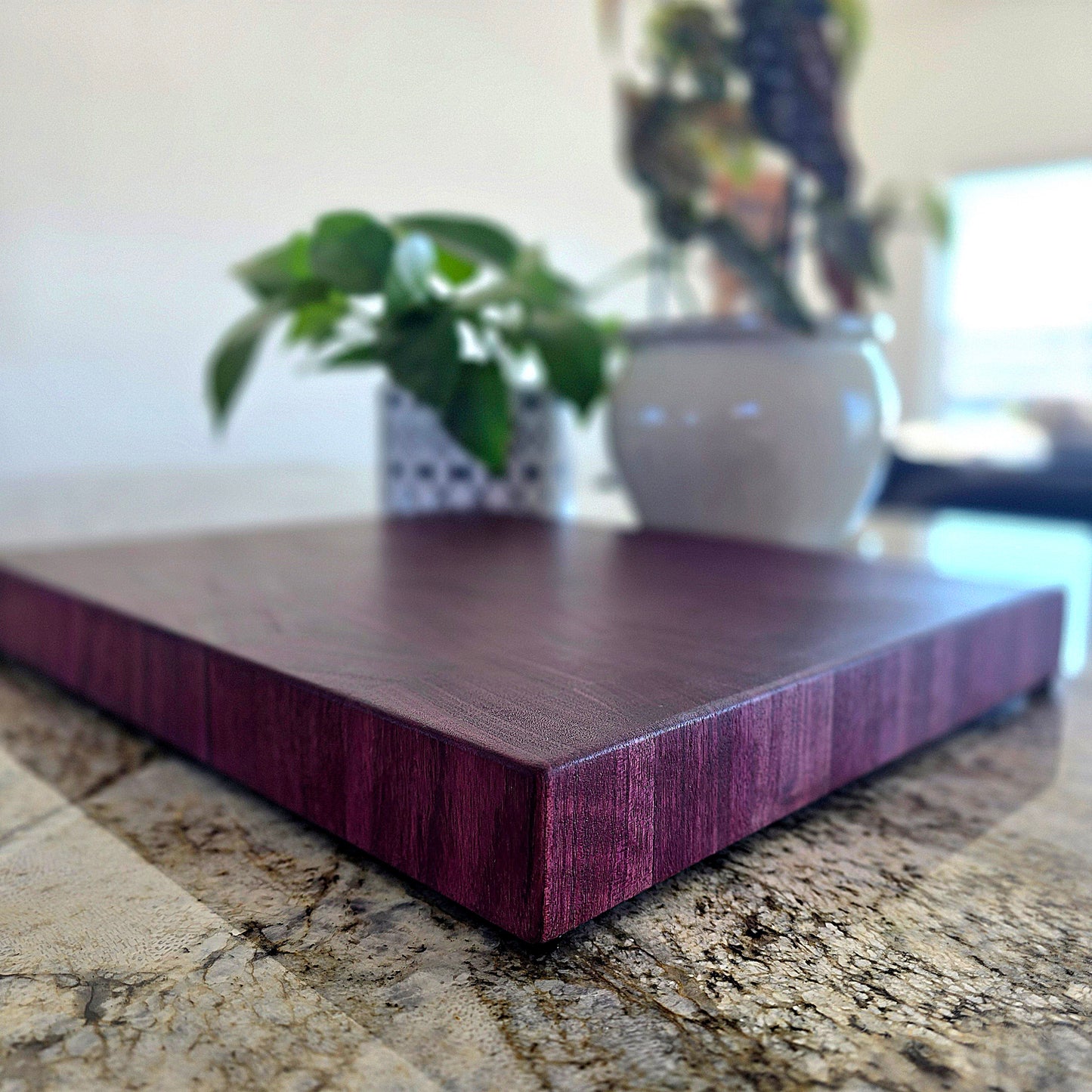 Purple Heart End Grain