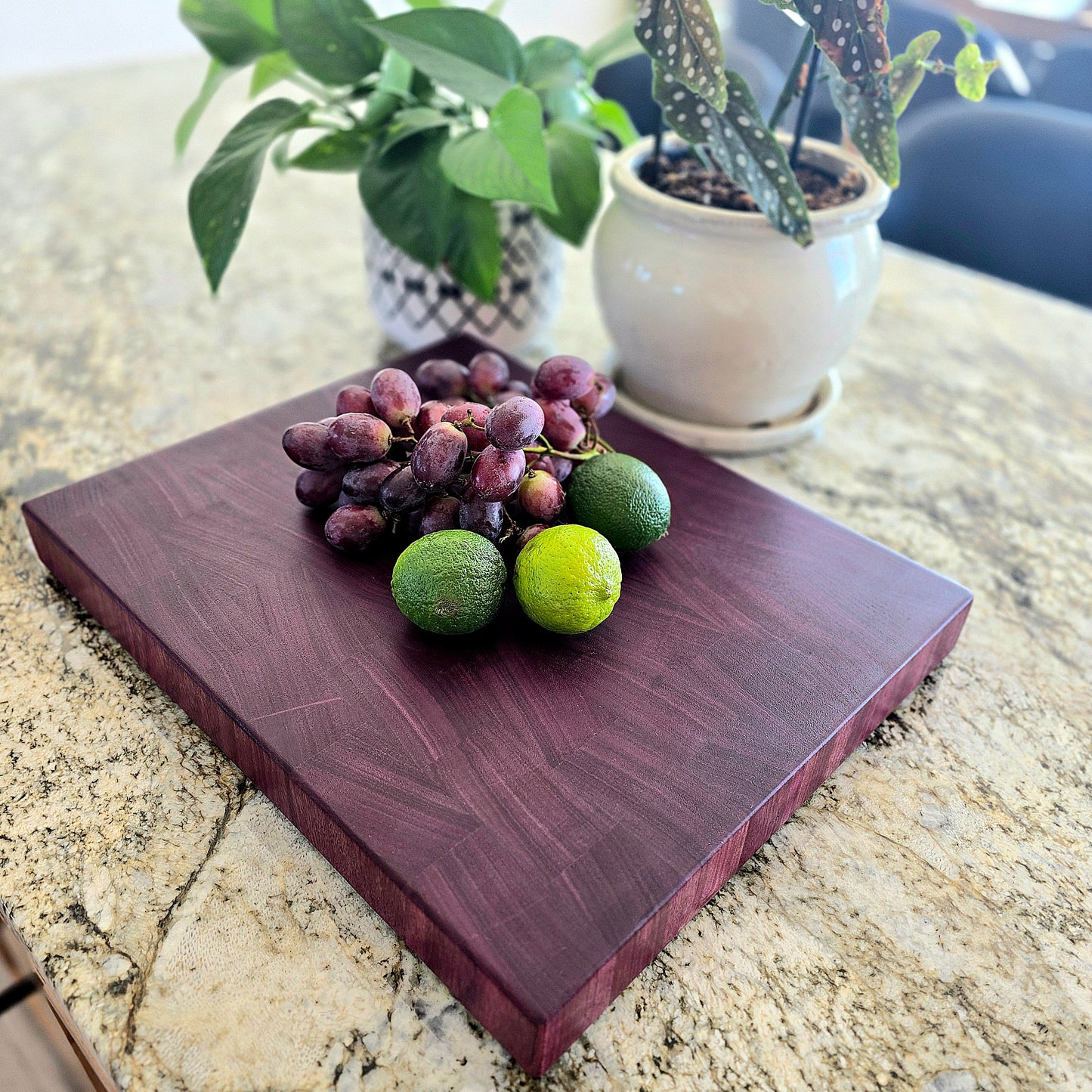 Purple Heart End Grain